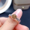 Yellow Moissanite Ring, 925 Sterling Silver, 1ct Moissanite Ring, Engagement Ring, Wedding Ring, Luxury Ring, Ring/Band, Round Cut Ring | Save 33% - Rajasthan Living 16