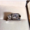 Moissanite Ring, 925 Sterling Silver, 2ct Moissanite Ring, Engagement Ring, Wedding Ring, Luxury Ring, Man’s Ring, Round Cut Ring | Save 33% - Rajasthan Living 13