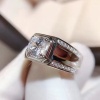 Moissanite Ring, 925 Sterling Silver, 2ct Moissanite Ring, Engagement Ring, Wedding Ring, Luxury Ring, Man’s Ring, Round Cut Ring | Save 33% - Rajasthan Living 12