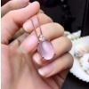 Natural Rose Quartz Jewelry Set, Engagement Ring, Rose Quartz Silver Pendent, Woman Pendant, Pendant Necklace, Luxury Ring, Oval Cabochon | Save 33% - Rajasthan Living 16