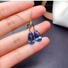 Natural Blue Topaz Drop Earrings, 925 Sterling Silver Earrings, Drop Earrings, Blue Topaz Earrings, Luxury Earrings, Pear Cut Stone Earrings | Save 33% - Rajasthan Living 11