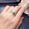 Green Moissanite Ring, 925 Sterling Silver, 1ct Moissanite Ring, Engagement Ring, Wedding Ring, Luxury Ring, Ring/Band, Round Cut Ring | Save 33% - Rajasthan Living 13