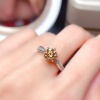 Yellow Moissanite Ring, 925 Sterling Silver, 1ct Moissanite Ring, Engagement Ring, Wedding Ring, Luxury Ring, Ring/Band, Round Cut Ring | Save 33% - Rajasthan Living 13