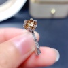Yellow Moissanite Ring, 925 Sterling Silver, 1ct Moissanite Ring, Engagement Ring, Wedding Ring, Luxury Ring, Ring/Band, Round Cut Ring | Save 33% - Rajasthan Living 15