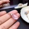 Natural Rose Quartz Jewelry Set, Engagement Ring, Rose Quartz Silver Pendent, Woman Pendant, Pendant Necklace, Luxury Ring, Oval Cabochon | Save 33% - Rajasthan Living 17