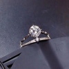 Moissanite Ring, 925 Sterling Silver, Man’s Moissanite Ring, Engagement Ring, Wedding Ring, Luxury Ring, Ring/Band, Round Cut Ring | Save 33% - Rajasthan Living 12