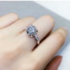 Moissanite Ring, 925 Sterling Silver, 1ct, 2ct, 3ct Moissanite Ring, Engagement Ring, Wedding Ring, Luxury Ring, Ring/Band, Round Cut Ring | Save 33% - Rajasthan Living 10