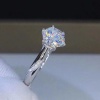 Moissanite Ring, 925 Sterling Silver, 1ct Moissanite Ring, Engagement Ring, Wedding Ring, Luxury Ring, Ring/Band, Round Cut Ring | Save 33% - Rajasthan Living 11