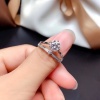 Moissanite Ring, 925 Sterling Silver, Man’s Moissanite Ring, Engagement Ring, Wedding Ring, Luxury Ring, Ring/Band, Round Cut Ring | Save 33% - Rajasthan Living 16
