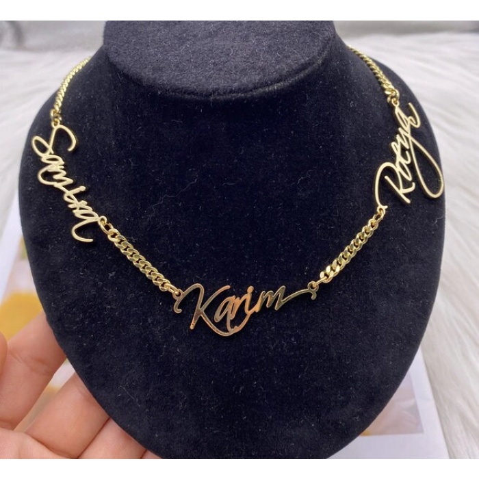 Stainless Steel, Multiple Necklace, Gold, Silver, Rose Gold | Save 33% - Rajasthan Living 9