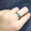 Natural Emerald Woman Ring, 925 Sterling Silver, Emerald Ring, Statement Ring, Engagement and Wedding Ring | Save 33% - Rajasthan Living 12