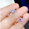 Natural Amethyst Ring, 925 Sterling Silver, Amethyst Engagement Ring, Amethyst Ring, Wedding Ring, Luxury Ring, Ring/Band, Heart Cut Ring | Save 33% - Rajasthan Living 16