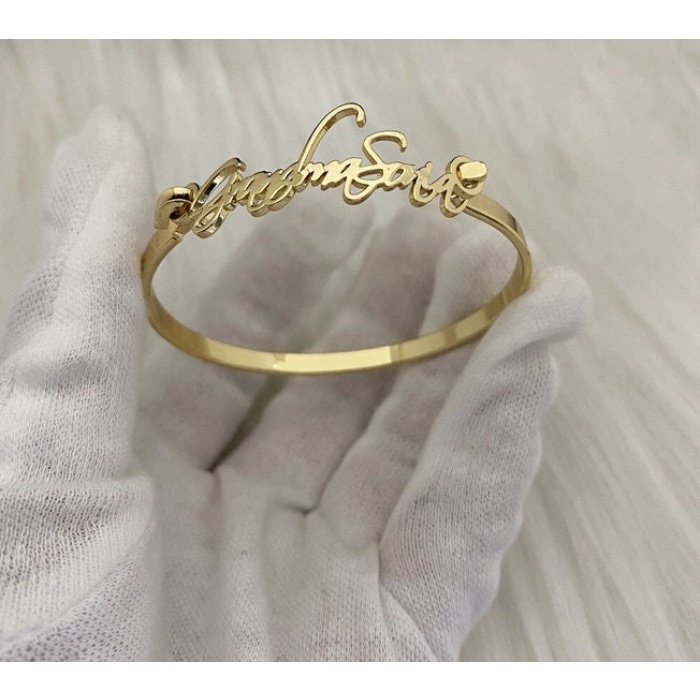 Stainless Steel, Gold, Silver, Rose Gold, Personalized Bracelet | Save 33% - Rajasthan Living 9