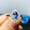 Natural Tanzanite Ring,925 Sterling Sliver,Engagement Ring,Wedding Ring, luxury Ring, solitaire Ring, Oval cut Ring | Save 33% - Rajasthan Living 13