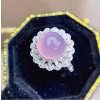 Natural Rose Quartz Ring, 925 Sterling Sliver, Rose Quartz Engagement Ring, Wedding Ring, luxury Ring, Ring/Band, Round Cabochon | Save 33% - Rajasthan Living 14