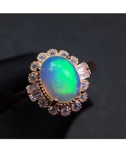 Natural Fire Opal Ring,925 Sterling Silver,Engagement Ring, Wedding Ring, Luxury Ring, Ring/Band | Save 33% - Rajasthan Living