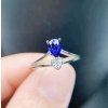Natural Blue Sapphire Ring, 925 Sterling Sliver, Engagement Ring, Wedding Ring, luxury Ring, solitaire Ring, Pear cut Ring | Save 33% - Rajasthan Living 13