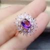 Natural Amethyst Ring, 925 Sterling Silver, Amethyst Engagement Ring, Amethyst Ring, Wedding Ring, Luxury Ring, Ring/Band, Oval Cut Ring | Save 33% - Rajasthan Living 13