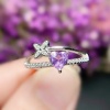 Natural Amethyst Ring, 925 Sterling Silver, Amethyst Engagement Ring, Amethyst Ring, Wedding Ring, Luxury Ring, Ring/Band, Heart Cut Ring | Save 33% - Rajasthan Living 10