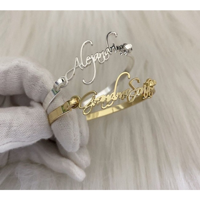 Stainless Steel, Gold, Silver, Rose Gold, Personalized Bracelet | Save 33% - Rajasthan Living 7