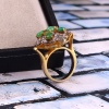 Natural Emerald Victorian Ring, Diamond Victorian Ring, Vintage Ring, 925 Sterling Silver Ring, Tanzanite & Diamond Ring, Luxury Ring | Save 33% - Rajasthan Living 10