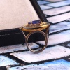 Sapphire Victorian Ring, Diamond Victorian Ring, Vintage Ring, Victorian Jewelry, 925 Sterling Silver Ring, Sapphire and Diamond Ring | Save 33% - Rajasthan Living 10