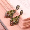 Emerald Victorian Earrings, Diamond Earrings, Drop Earrings, Vintage Earrings, Victorian Jewelry, Ruby & Diamond Earrings, Gift For Her | Save 33% - Rajasthan Living 9