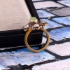 Natural Fahrenheit Victorian Ring, Diamond Victorian Ring, Vintage Ring, 925 Sterling Silver Ring, Fahrenheit and Diamond Ring, Luxury Ring | Save 33% - Rajasthan Living 10