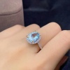 Natural Aquamarine Ring, 925 Sterling Silver, Aquamarine Ring, Engagement Ring, Wedding Ring, Luxury Ring, Ring/Band, Oval Cut Ring | Save 33% - Rajasthan Living 12