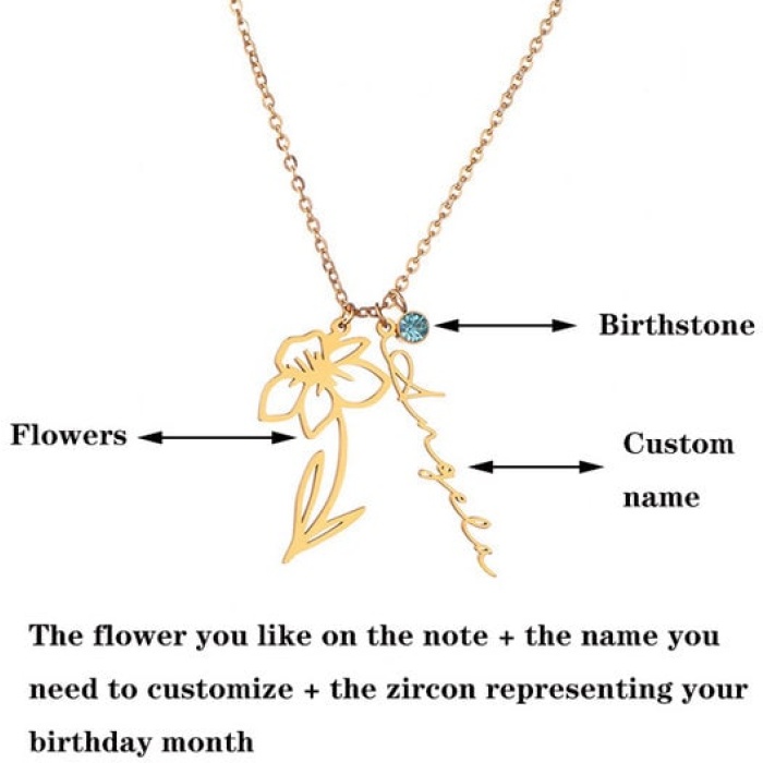 Stainless Steel, Gold, Silver, Flower Necklace | Save 33% - Rajasthan Living 8