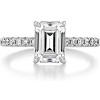 2.50 Emerald Cut CZ Engagement Ring 14K Gold Ring Art Deco Vintage Ring, Unique CZ Solitaire Ring, Minimalist Wedding Ring, Promise Ring | Save 33% - Rajasthan Living 12