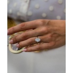 2 Ct Oval Cut Diamond Engagement Ring Hidden Halo White Gold Palladium Platinum Handmade Diamond Ring Classic Anniversary, Wedding For Women | Save 33% - Rajasthan Living 10