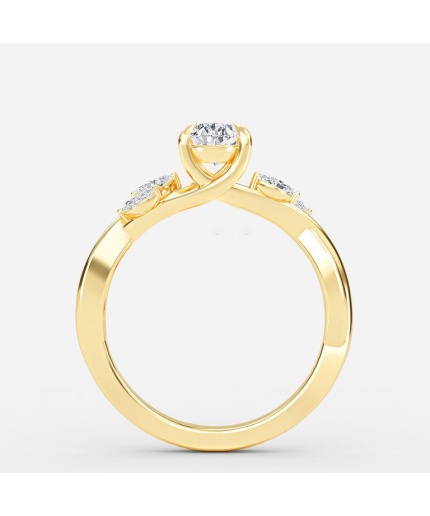 2 Ct Pear Shaped CZ Engagement Ring Vintage Unique Marquise Cut Diamond Cluster Engagement Ring Rose Gold Wedding Bridal Gift For Women | Save 33% - Rajasthan Living 3