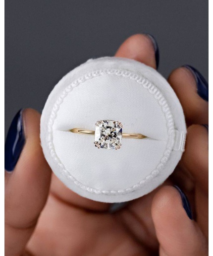 2.50 Ct Cushion Cut Engagement Ring, Wedding Ring, Anniversary Ring, Promise Ring Bridal Ring, Diamond Stimulant 925 Sterling Silver Ring | Save 33% - Rajasthan Living