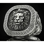 Vintage Lion Head Statement Ring School Ring Animal Signet Ring Graduation Ring Personalized Ring High School Class Ring Men College Ring | Save 33% - Rajasthan Living 12