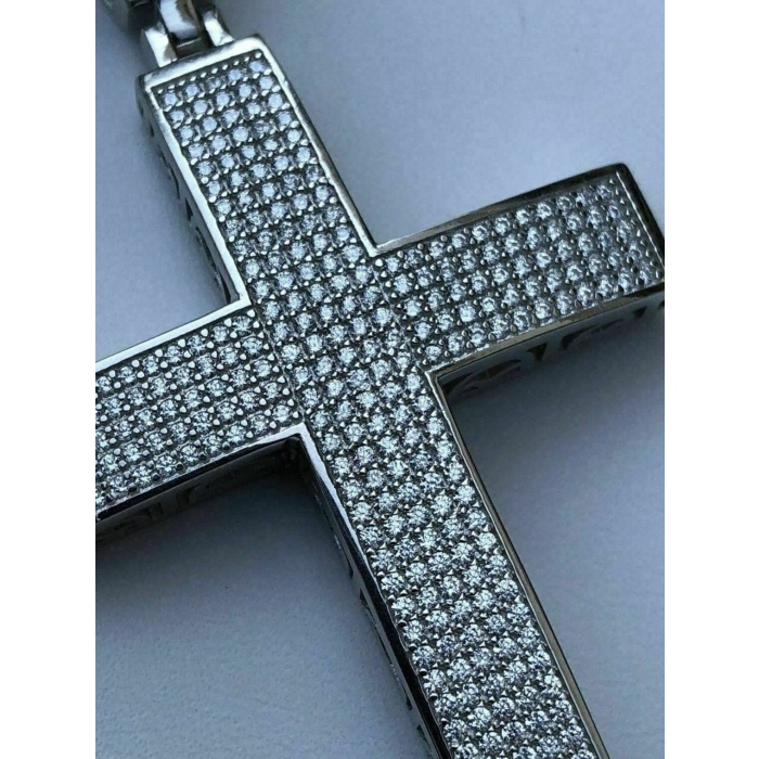 3 Ct Diamond Cross Pendant 14k Gold Finish Large Cross Religious Unisex Pendant Iced Out Diamond Hip Hop Pendant Best Pendants Gifts for Men | Save 33% - Rajasthan Living 10