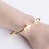 Hot Sale Simple 18K Yellow Gold T Diamond Zircon Quality Ladies Famous T Bracelet | Save 33% - Rajasthan Living 13