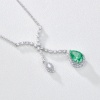 Fashion Cubic Zirconia Jewelry Wholesale Ruby Pendant Ladies Gemstone Necklace | Save 33% - Rajasthan Living 9