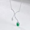 Fashion Cubic Zirconia Jewelry Wholesale Ruby Pendant Ladies Gemstone Necklace | Save 33% - Rajasthan Living 11