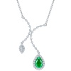 Fashion Cubic Zirconia Jewelry Wholesale Ruby Pendant Ladies Gemstone Necklace | Save 33% - Rajasthan Living 12
