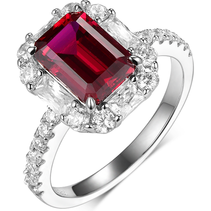 Fashion 925 Sterling Silver Jewelry Grandmother Ruby Rings Ruby Engagement Rings for Women | Save 33% - Rajasthan Living 7