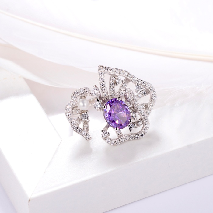 Anniversary Ring Fashion Ring Design Sterling Silver Women Gorgeous Wedding German Engagement Eternity | Save 33% - Rajasthan Living 5