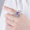 Anniversary Ring Fashion Ring Design Sterling Silver Women Gorgeous Wedding German Engagement Eternity | Save 33% - Rajasthan Living 11