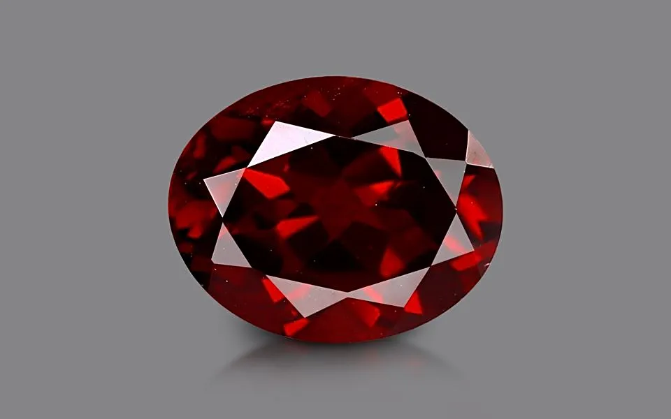 Almandine Garnet (Pyrope) 10X8 MM – 3.22 carat | Save 33% - Rajasthan Living