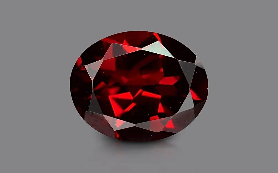 Almandine Garnet (Pyrope) 11X9 MM – 3.51 carats | Save 33% - Rajasthan Living