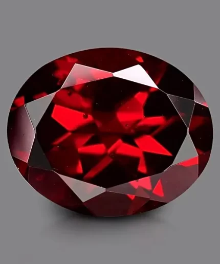 Almandine Garnet (Pyrope) 11X9 MM – 3.75 carats | Save 33% - Rajasthan Living