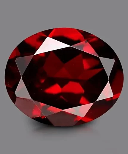 Almandine Garnet (Pyrope) 11X9 MM – 3.77 carats | Save 33% - Rajasthan Living