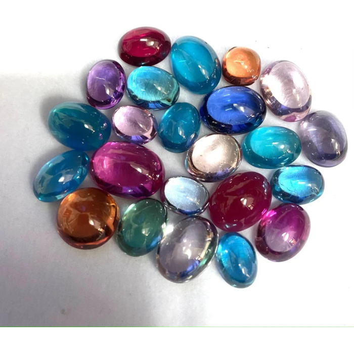 AAA Flawless Ceylon Sapphire Cabochon Loose Mix Lot Gemstone Multi Sapphire Christmas Jewelry And Ring Making Sapphire Cabochon Earrings | Save 33% - Rajasthan Living 7