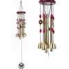 Metal Wind Chime 10 Bells with Metal Coin Wind Chimes for Home | Jingle Good Sound wall hanging Christmas ornaments | Save 33% - Rajasthan Living 14