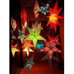 Fast Shipping 10 Pcs Star Decorative Paper Lamps Christmas Tree Decoration Paper Lanterns Festival Decoration Indian Decoration Party Supply | Save 33% - Rajasthan Living 9